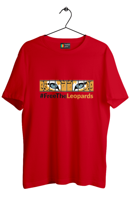 Футболка чоловіча з принтом "Свободу леопардам". Freetheleopards, дайте танки, німці, свободу леопардам, танк, шольц. 2070702