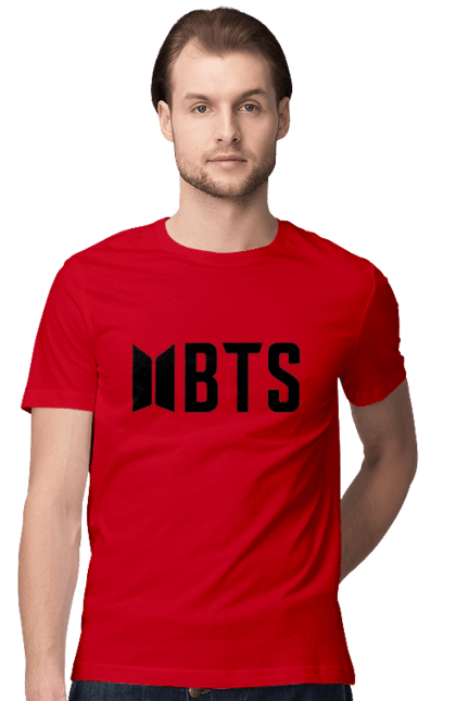 Men's t-shirt with prints BTS. Beyond the scene, bts, group, k pop, k-pop, music, musical group. 2070702