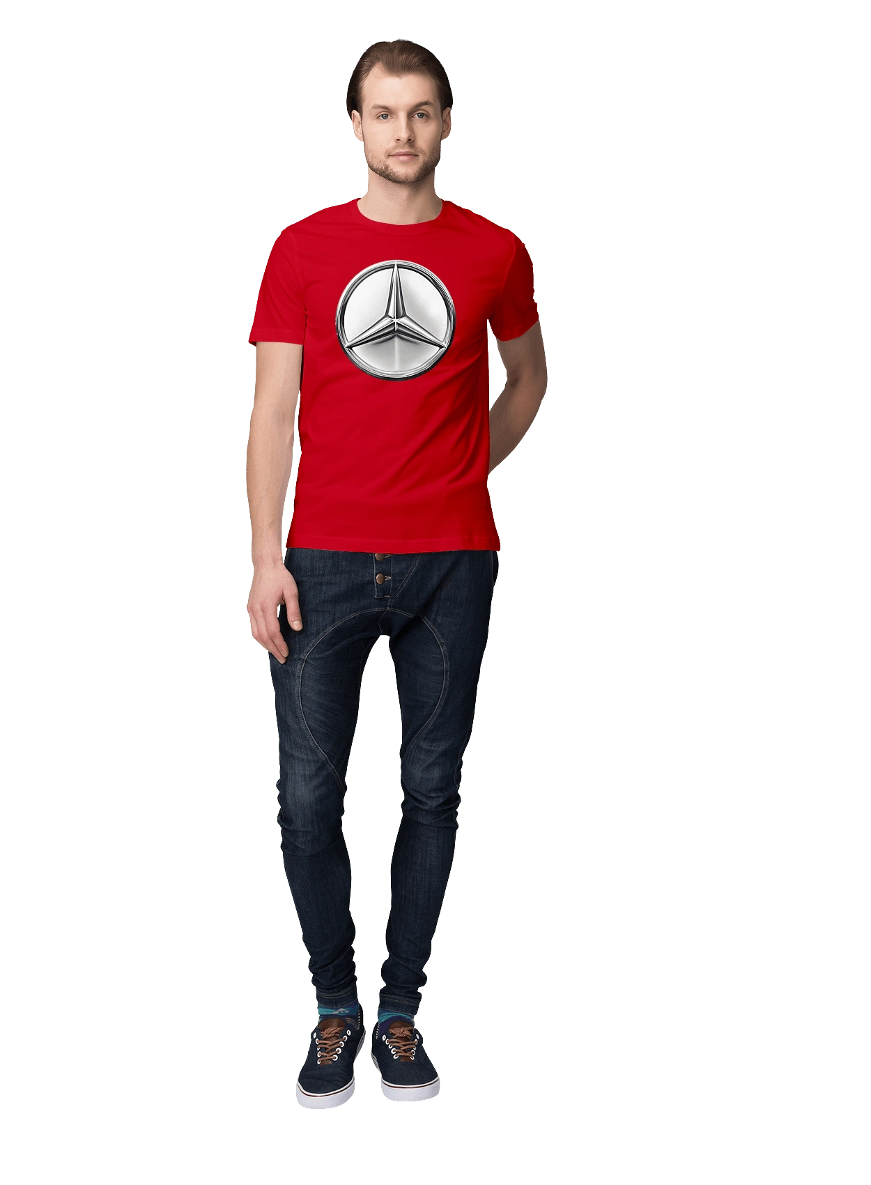 Mercedes Benz Logo Metallic