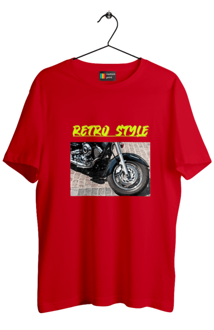 Футболка чоловіча з принтом "Мото2". Байк, дорога, мотоцикл, ретро, стиль, швидкість. 2070702