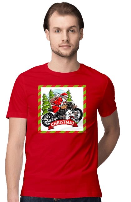 Санта на мотоциклі
