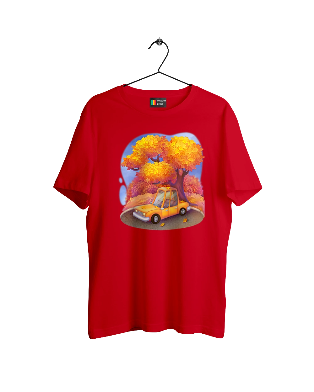 Осiнь Авто Дерево