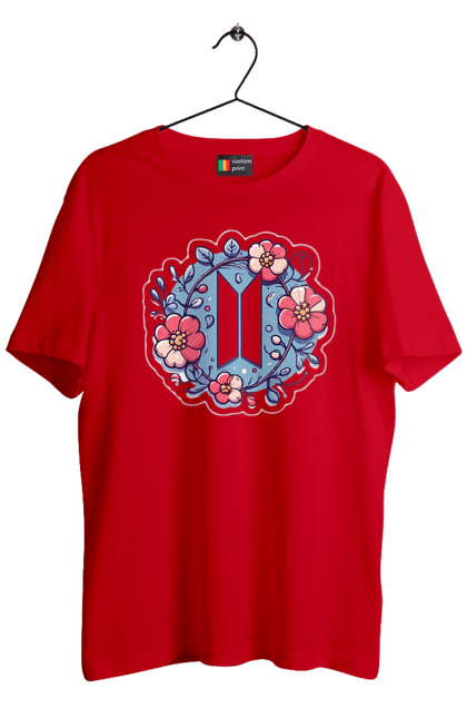 Men's t-shirt with prints BTS. Beyond the scene, bts, group, k pop, k-pop, music, musical group. 2070702