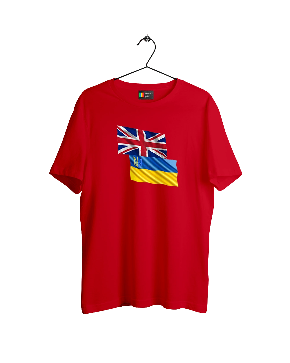 Flag United Kingdom, Flag Ukraine, Support Ukraine