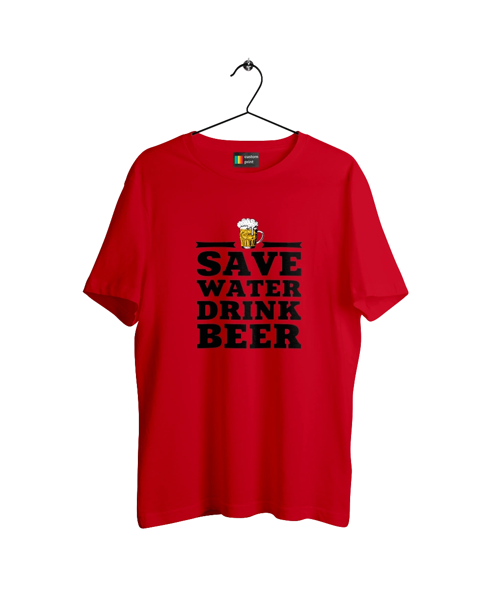 Save water, drink beer (black)