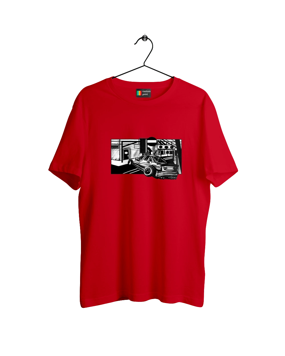 Dangerous Car on the roads of the streets