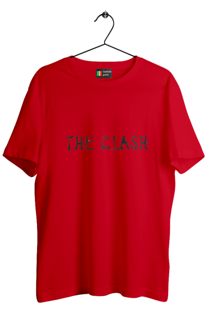 Men's t-shirt with prints The Clash. Clash, dub, group, music, punk, punk rock, reggae, rock, rock`n`roll. 2070702