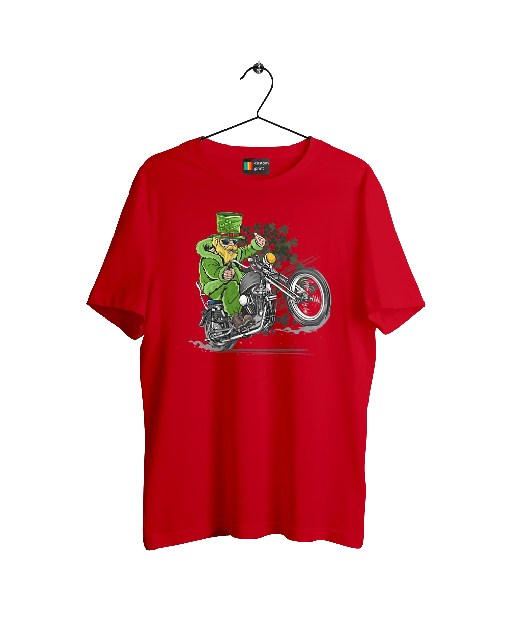 Patrick On A Motorcycle