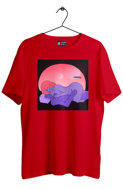 Футболка чоловіча з принтом "Інопланетяни Дівчина І Хлопець". Голі, дівчина, хлопець. 2070702