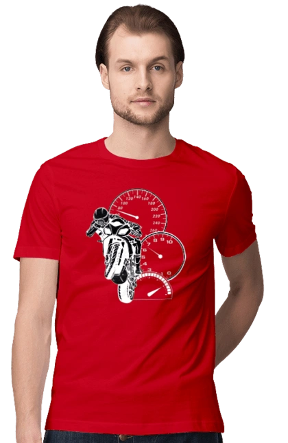 Motorcycle And Speed White