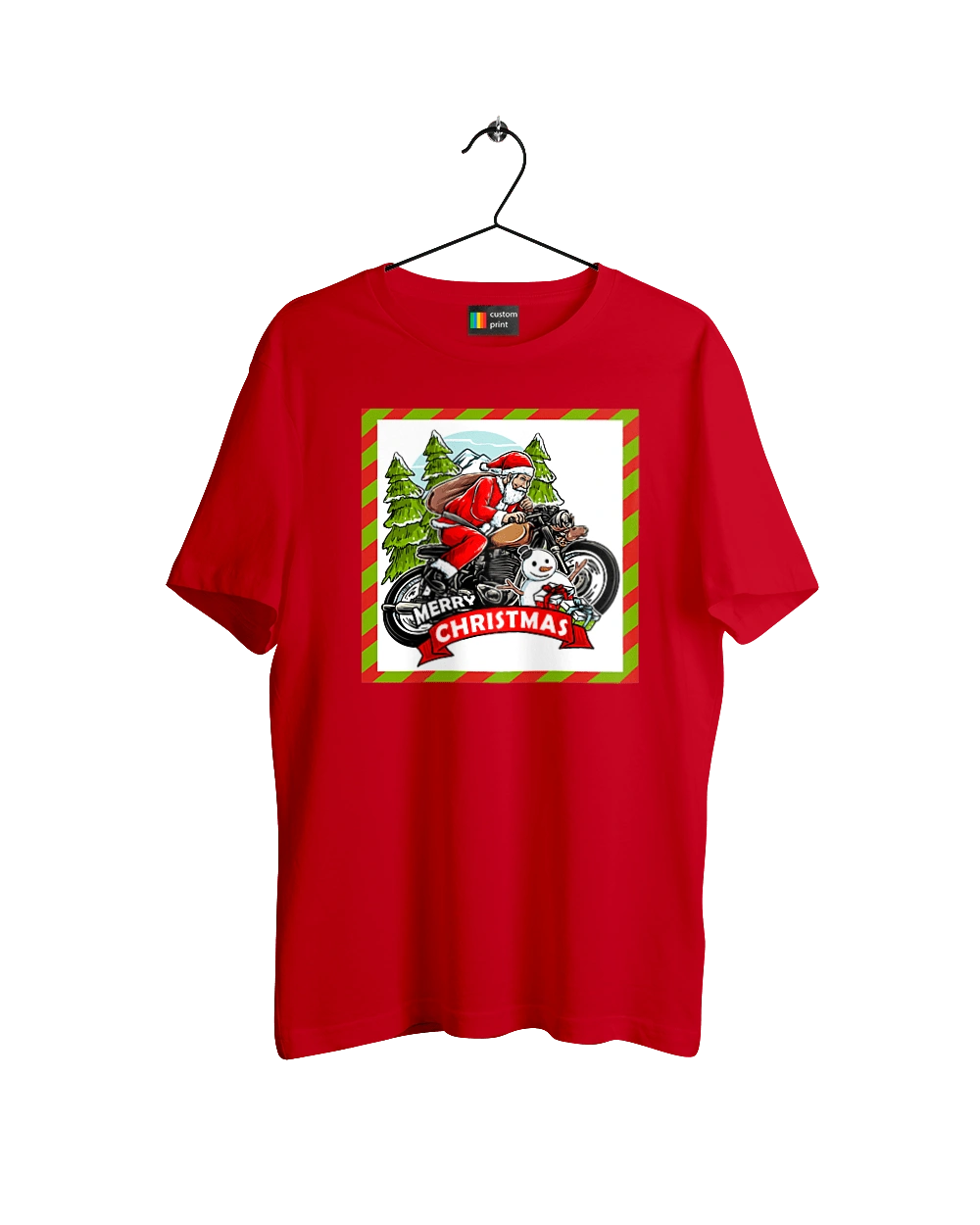 Санта на мотоциклі