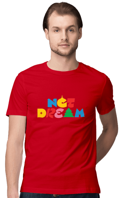 Men's t-shirt with prints NCT Dream. Group, k pop, k-pop, music, musical group, nct, nct dream, sm entertainment. 2070702