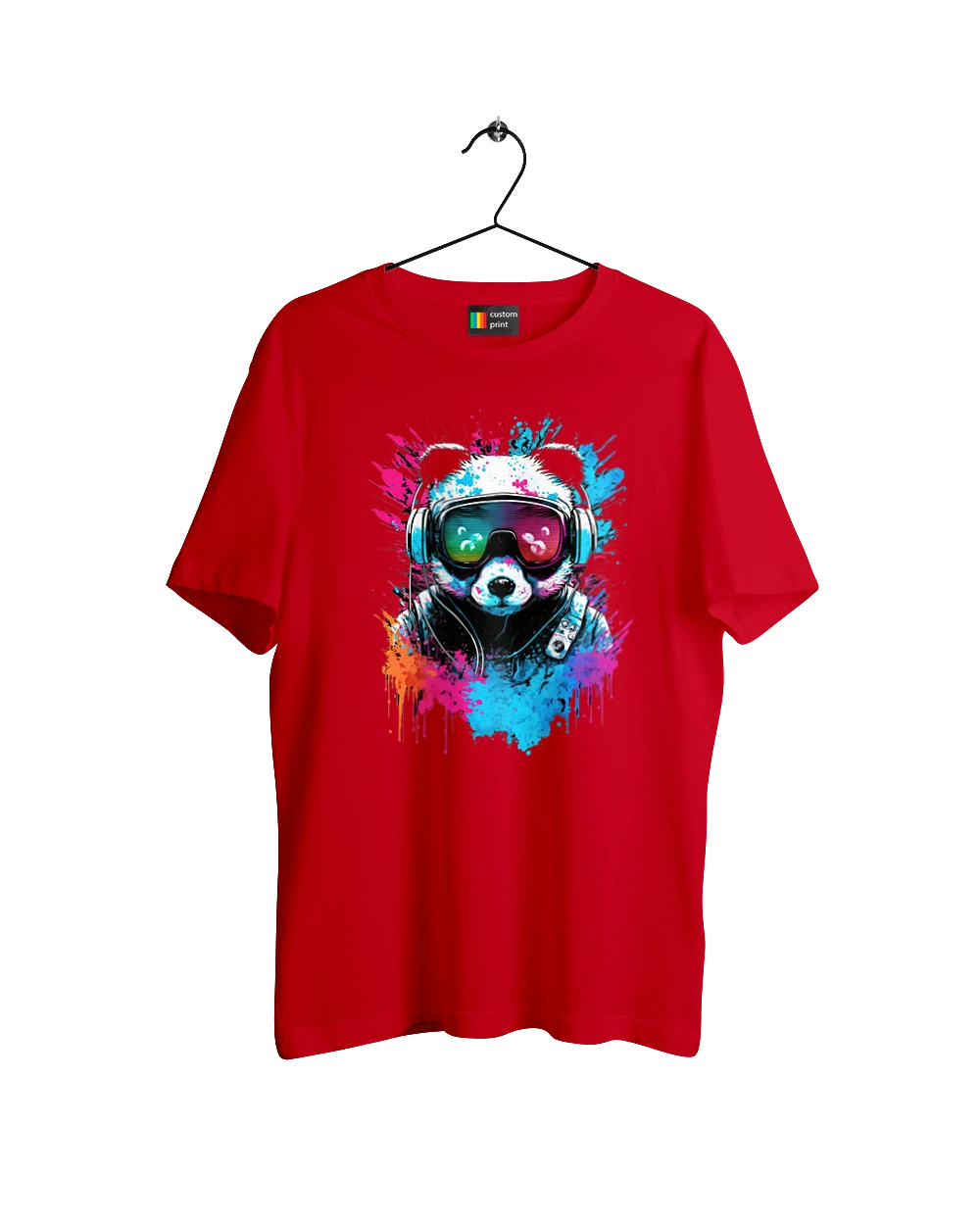 Панда в VR шолом