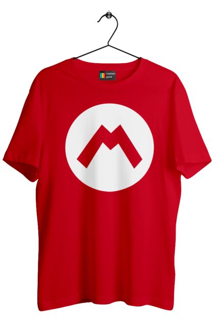 Men's t-shirt with prints Mario. Character, game, mario, mario bros, nintendo. 2070702