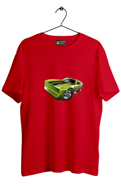 Футболка чоловіча з принтом "Спорткар". Авто, автомобіль, кастом, машина, потужне авто, спорткар. 2070702