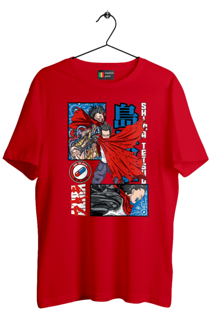 Men's t-shirt with prints Akira Tetsuo Shima. Akira, anime, cyberpunk, manga, tetsuo shima. 2070702