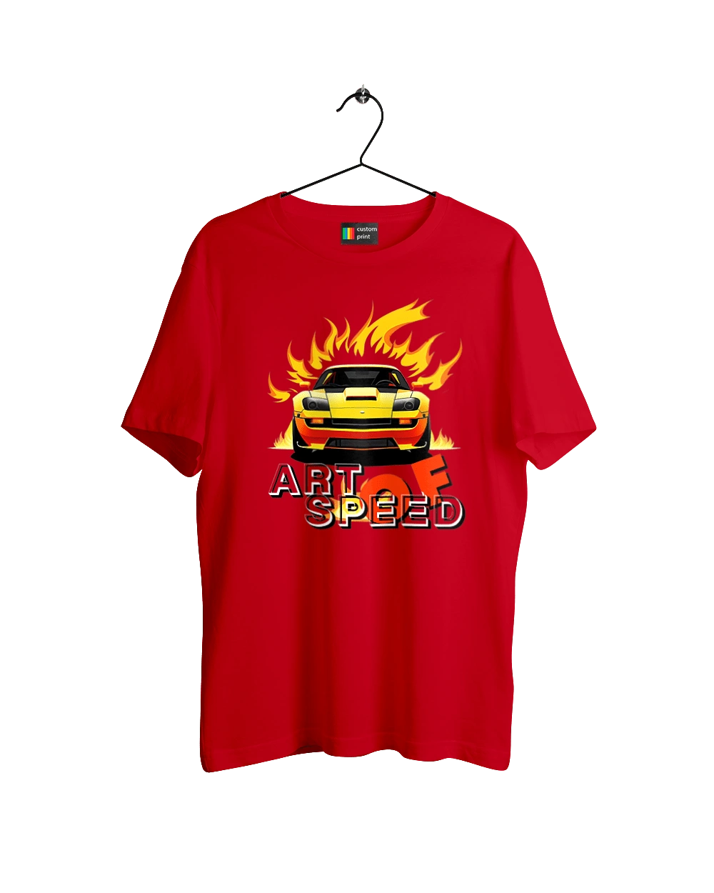 Машина в огне