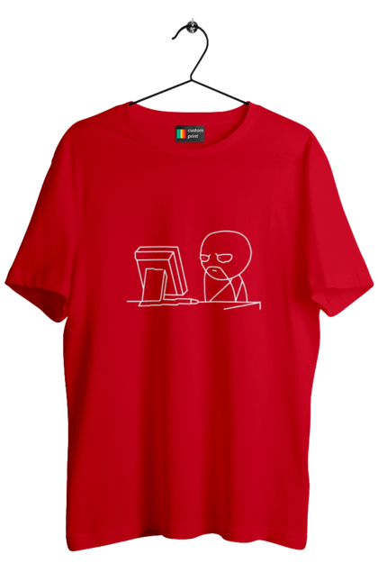 Футболка чоловіча з принтом "Програміст". Angular, c, css, html, it, javascript, jquery, php, python, react, svelt, vue, айтишник, айті, гумор, код, кодувати, прогер, програміст, програмісти, ти ж, ти ж програміст, тиж програміст. 2070702