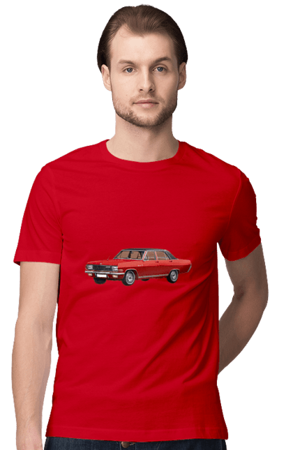 Men`s t-shirt with prints Auto.3. Auto, old car, photo, professional photo. 2070702