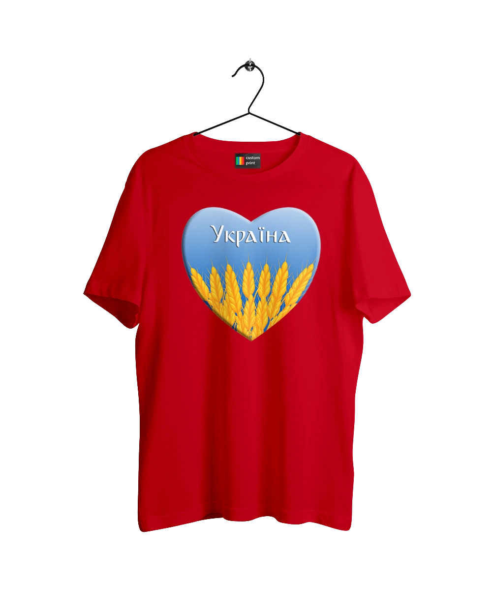 Серце з колосками Україна