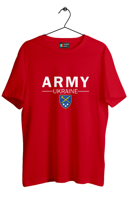 Футболка чоловіча з принтом "ARMY UKRAINE". Army ukraine, емблема генштабу, залужний. 2070702