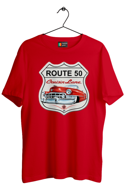 Футболка чоловіча з принтом "Route 50". Байк, байкер, байкер клуб, брат, брати, брутал, гарячий асфальт, гарячий кінь, гарячий стрижень, дорога 50, дорога 66, дорога 80, дороги америки, дороги україни, жага швидкості, клуб байкерів, мотоцикл, мотоцикліст, справжній чоловік, чувак, швидкість. 2070702