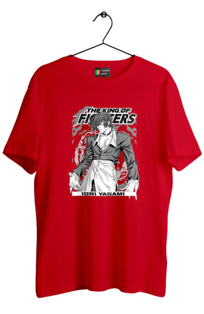 Men's t-shirt with prints The King of Fighters Iori Yagami. Game, iori yagami, king of fighters, rivals, video game. 2070702