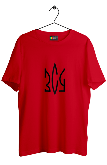 Футболка чоловіча з принтом "Збройні сили України (ЗСУ)". Арестович, война, герои, зелёный, иди нахуй, кем, мир, нет войне, орда, орки, привид киева, птн пнх, путін хуйло, русский военный корабль, слава украине, ссу, украина, чернобаевка. 2070702