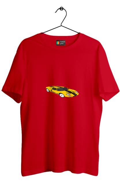 Футболка чоловіча з принтом "Авто". Авто, гонки, дом, скорость, спорткар. 2070702
