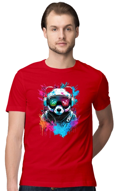 Панда в VR шолом