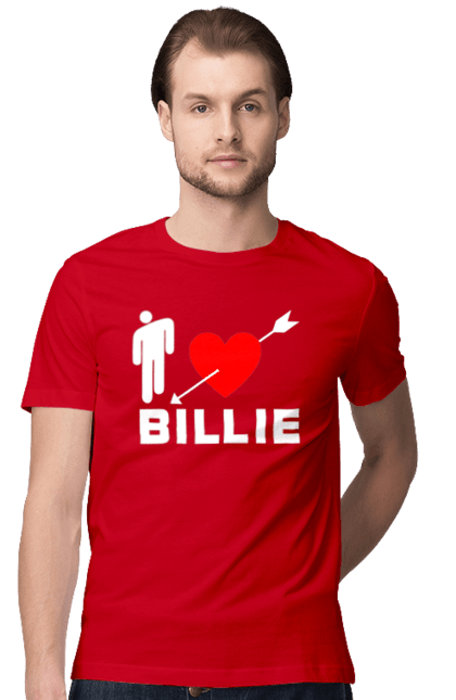 Men`s t-shirt with prints Billie Eilish. Billie eilish, billie eilish logo, billie eilish print, singer billie eilish. 2070702