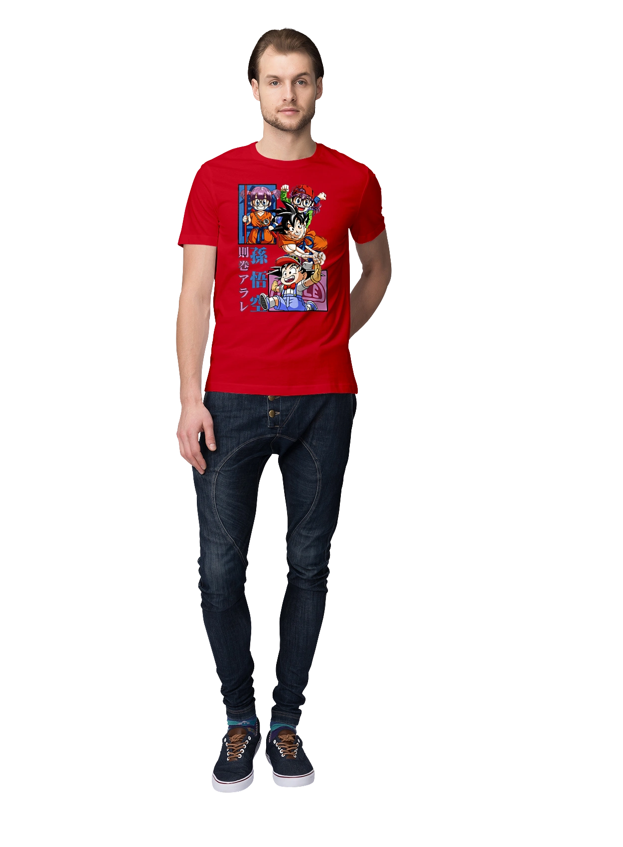 Dragon Ball Son Goku and Arale