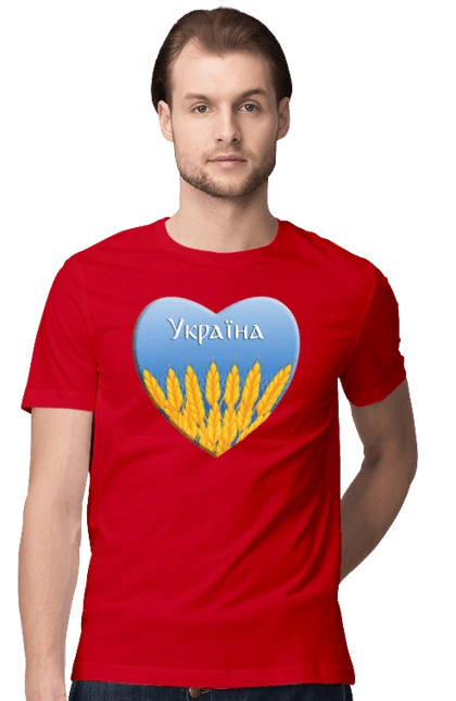 Серце з колосками Україна