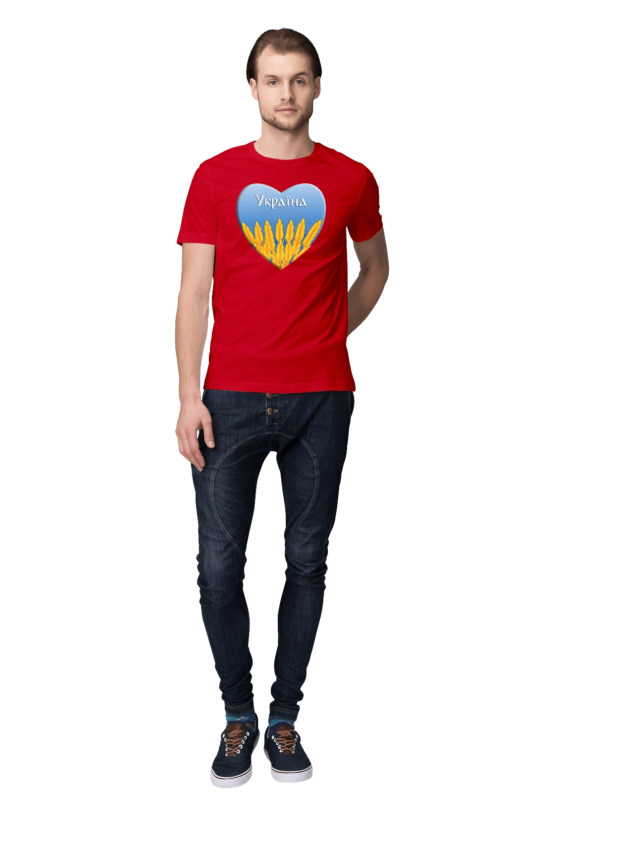 Серце з колосками Україна