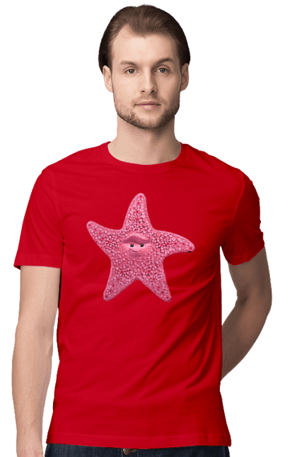 Men`s t-shirt with prints Star, In Search Of Nemo, Cartoon. Cartoon, finding nemo, star. 2070702