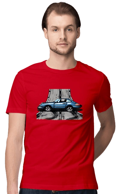 Sports Car On The Road