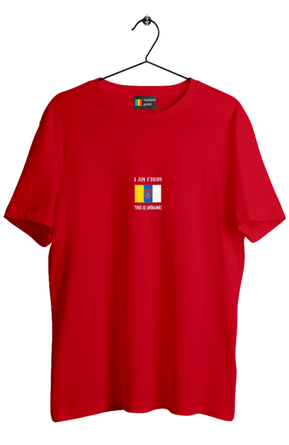 Футболка чоловіча з принтом "Прапор Одеської області". Місто, область, одеса, прапор, україна. 2070702