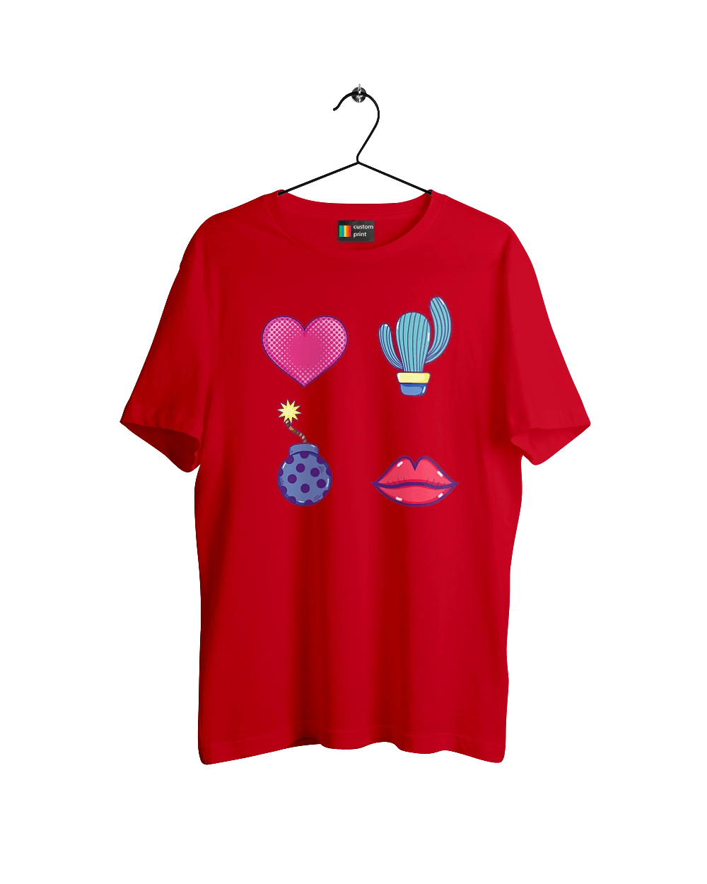 Серце, Кактус, Бомба, Губи