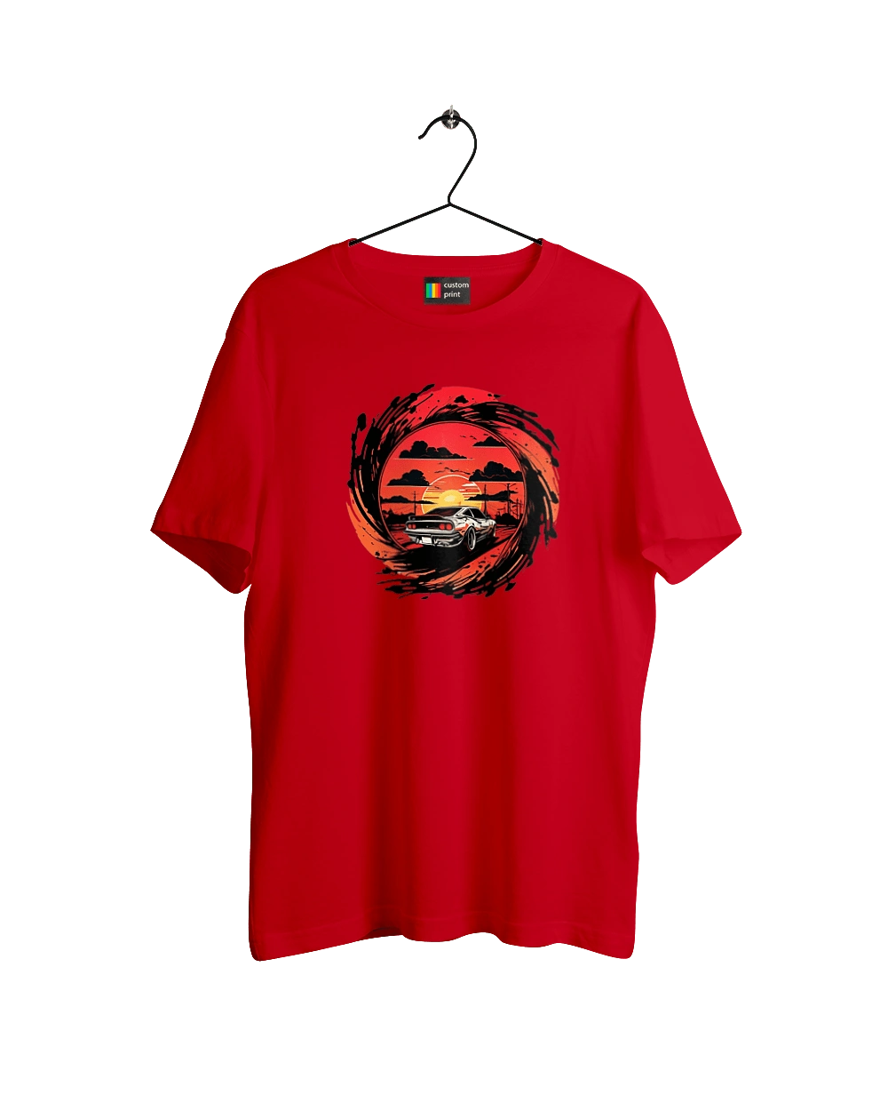 Феррарі на заході сонця