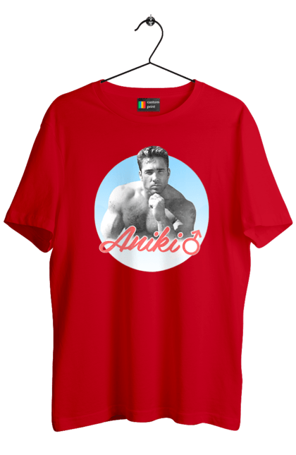 Футболка чоловіча з принтом "Біллі Херрінгтон". Аніки, біллі, біллі херрінгтон, гачі, гачімучі, гумор, прикольна, херрінгтон. 2070702