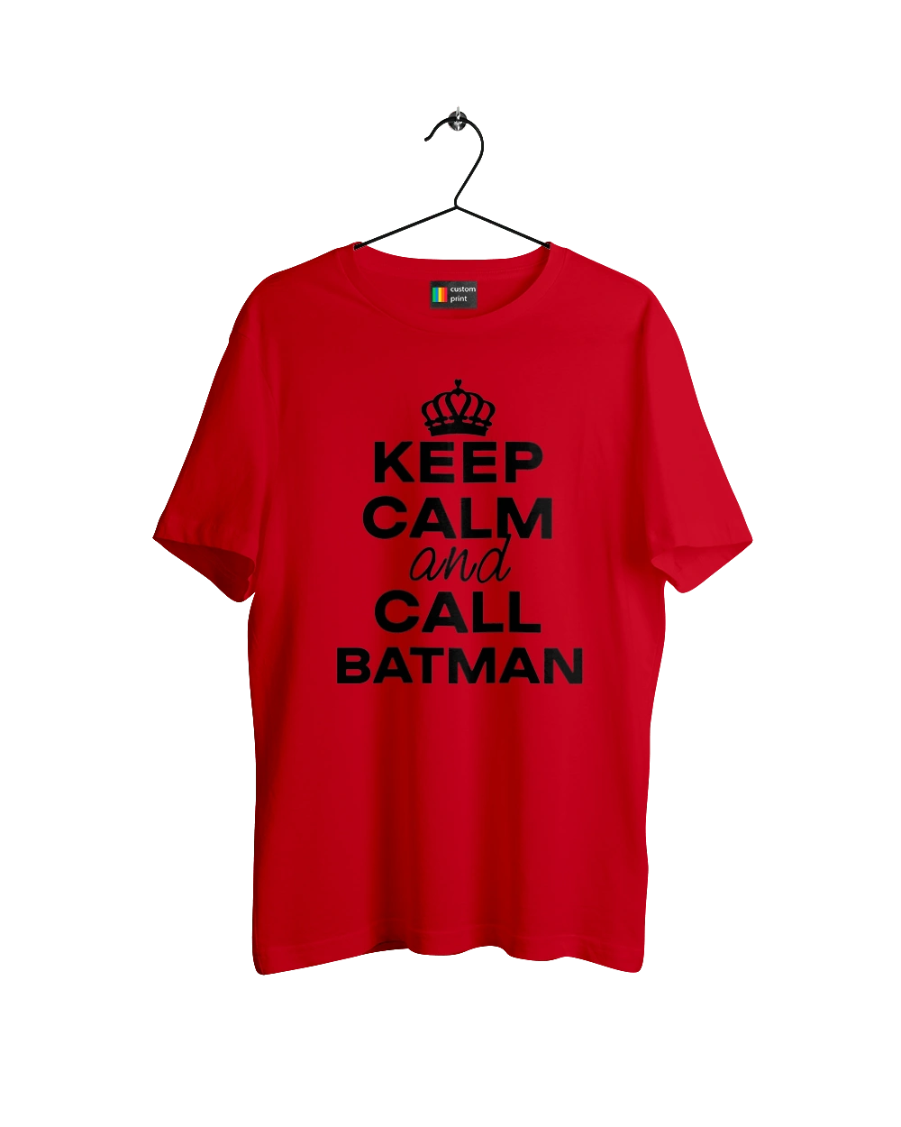 Keep Calm and Call Batman black