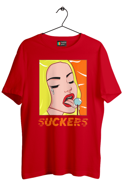 Футболка чоловіча з принтом "Чупа чупс". Гумор, мем, прикольна, сакерс, смішна, чупа чупс. 2070702