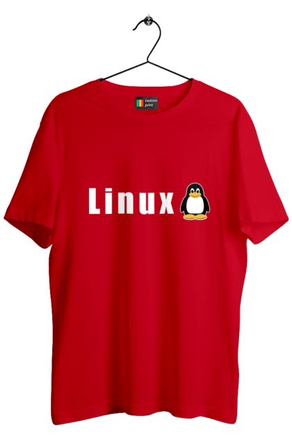 Футболка чоловіча з принтом "Linux". Linux, адміністратор, айті, айтішник, безкоштовна, безкоштовно, білий, вільна, доступність, комерційна, незалежність, операційна система, ос, пінгвін, програміст, програмне забезпечення, свобода, сервер, сисадмін, система, системний адміністратор, софт, текст. 2070702