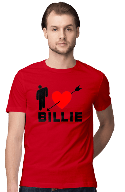 Men`s t-shirt with prints Billie Eilish. Billie eilish, billie eilish logo, billie eilish print, singer billie eilish. 2070702