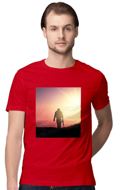 Футболка чоловіча з принтом "Патріот". Патриот, патриотизм, победа, украина, украинец. 2070702