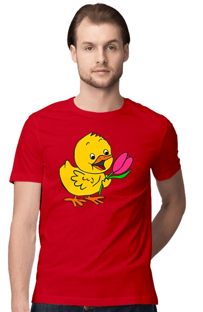 Chicken With A Tulip