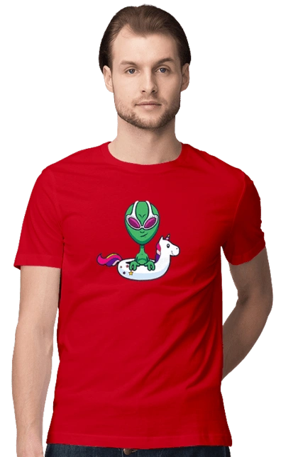 Инопланетянин Плавает В Кругу