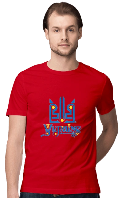 Украина и трезуб темный фон