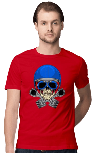 Skull motorist