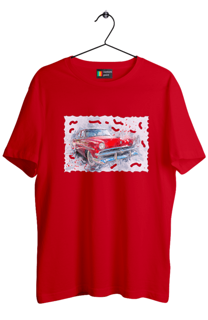 Футболка чоловіча з принтом "Автомобільний газ". Gaz, автомобиль, автомобільний газ, дорога, колесо, перемога. 2070702